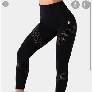 Ryderwear pastels high waisted legging- black